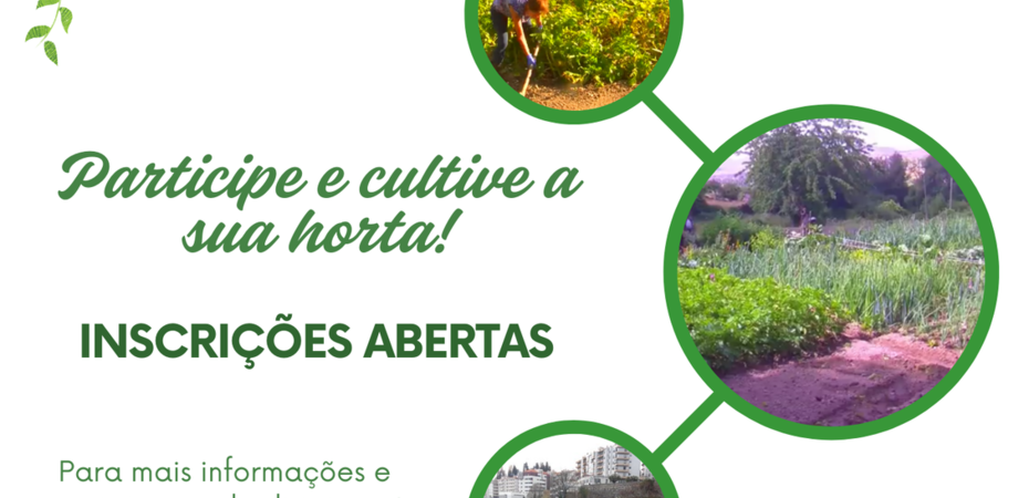 Hortas Comunitárias - Inscrições Abertas para Novos Hortelãos