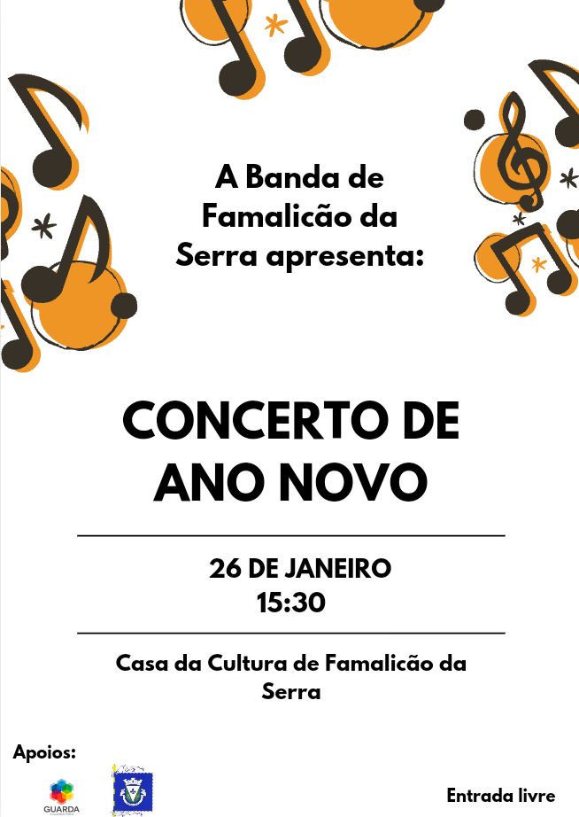 "Concerto de Ano Novo" da Banda Filarmónica de Famalicão da Serra,