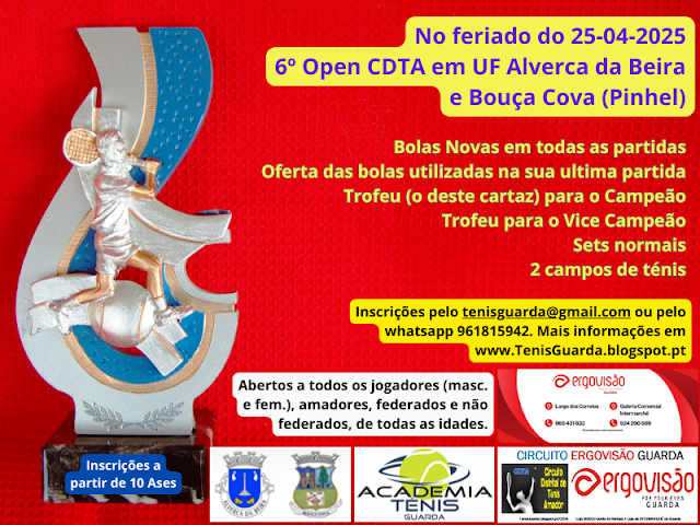 6º Open CDTA - UF Alverca da Beira e Bouça Cova (Pinhel)