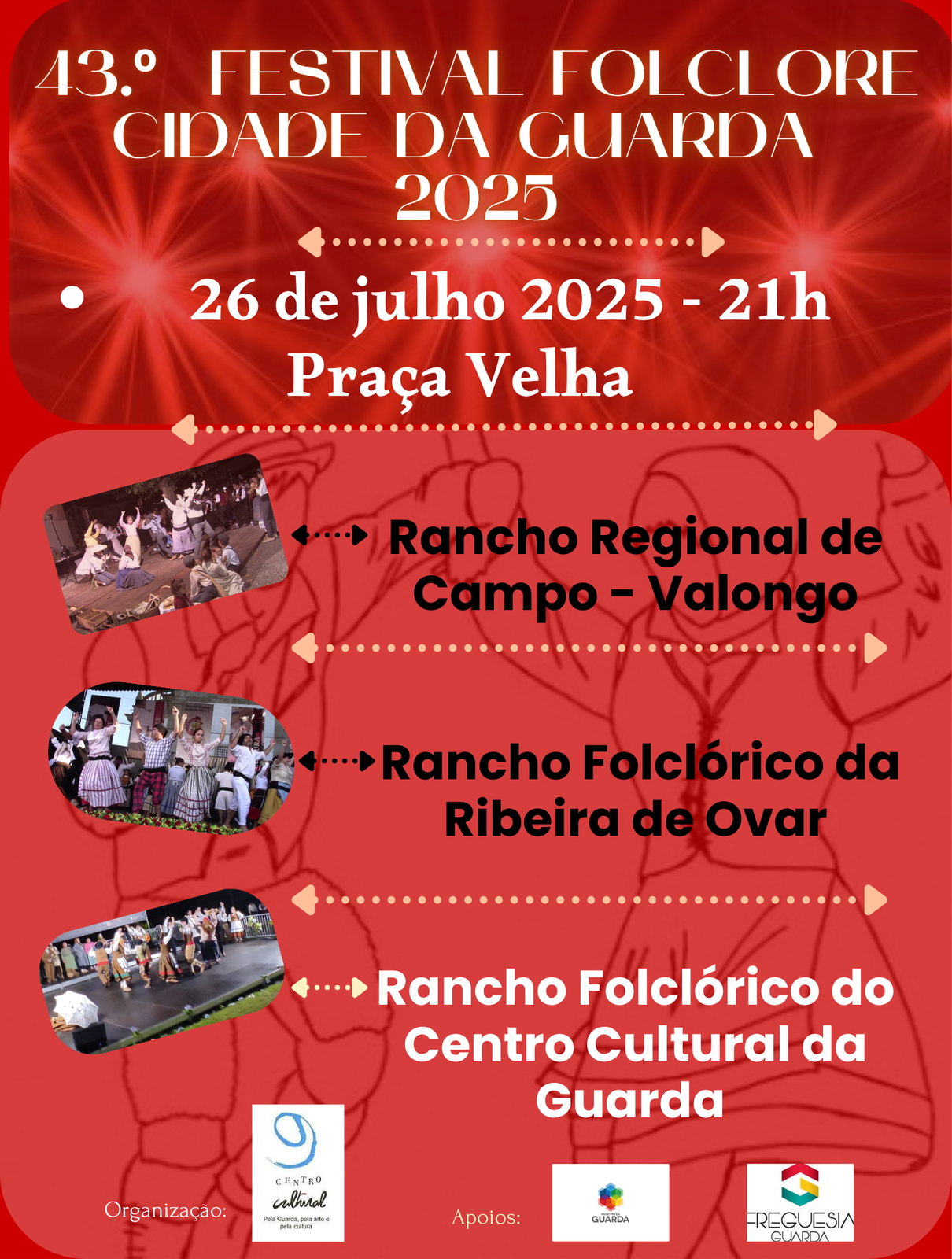 43º Festival de Folclore - Cidade da Guarda2025