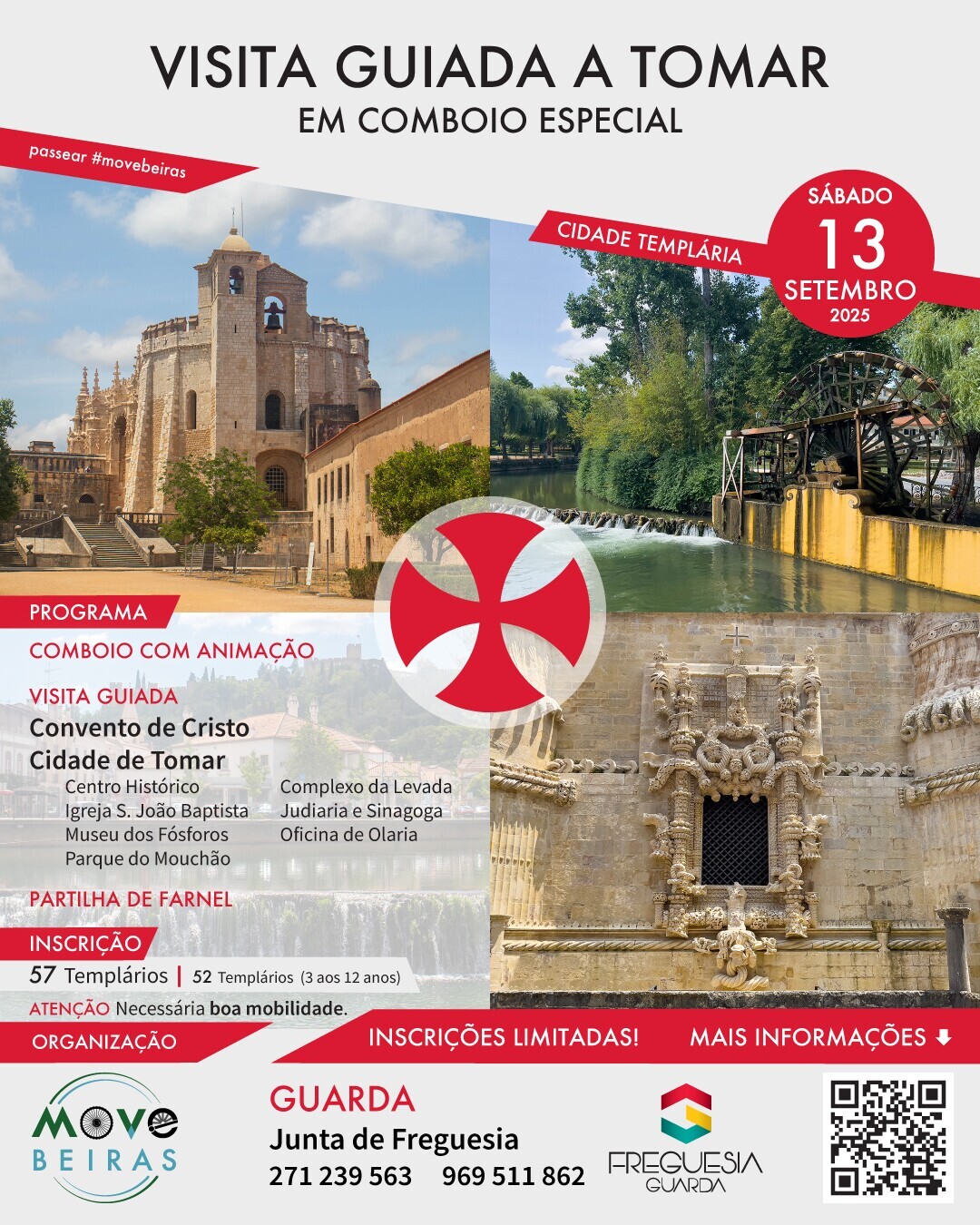 Passeio a Tomar com a  Associação Move Beiras 