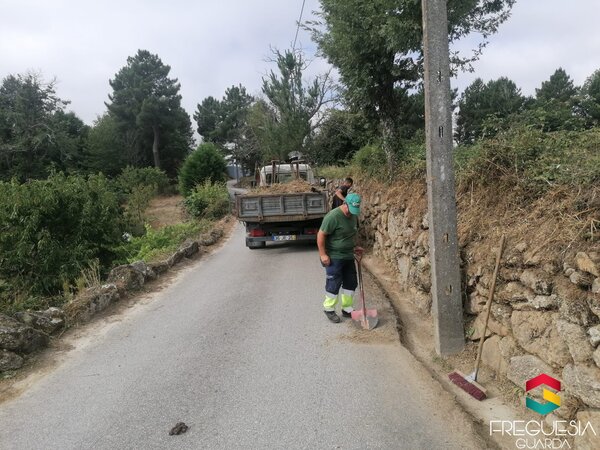 Trabalhos realizados em Agosto