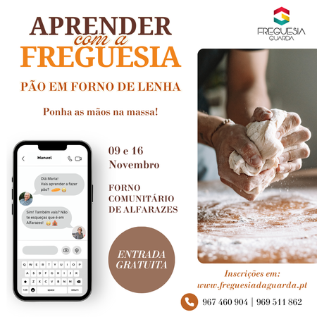 Venha Aprender a Fazer Pão - Nova Data