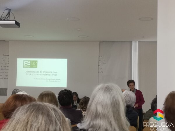 Sessão de abertura  do ano ano letivo na Academia Sénior 