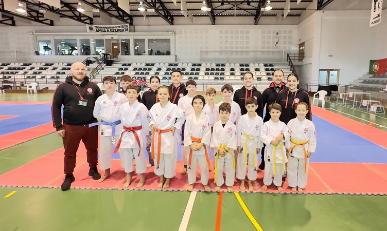 Centro Karaté Bushido Guarda no Torneio Karaté das Amendoeiras em Flor