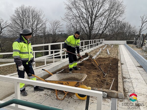 Trabalhos realizados em fevereiro de 2025