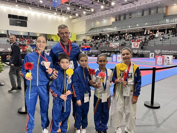 Atletas Guardenses sobem ao pódio no 3.º Open Karate em Odivelas 