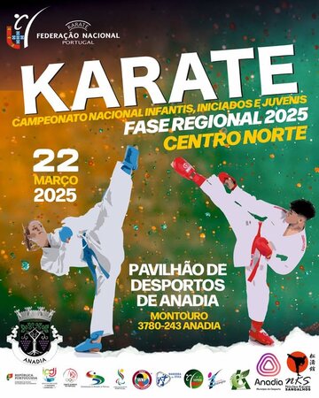 Clubes de Karaté da Guarda em destaque na fase regional do Campeonato Nacional