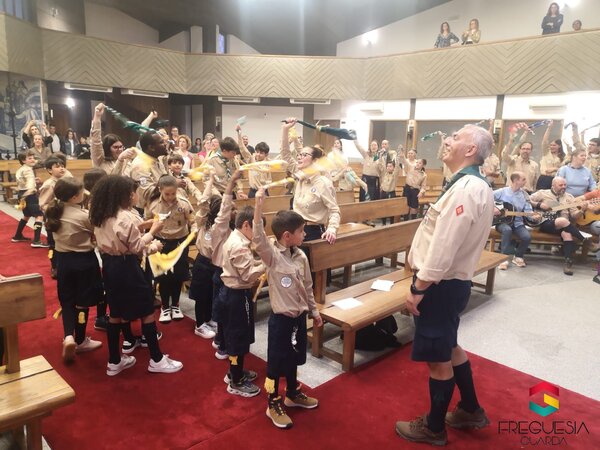 “As novas promessas” dos Escuteiros em São Miguel da Guarda