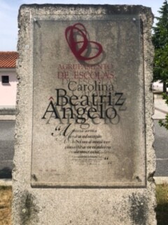 Carolina Beatriz Ângelo, festejou  o Dia das Eco- Escolas.